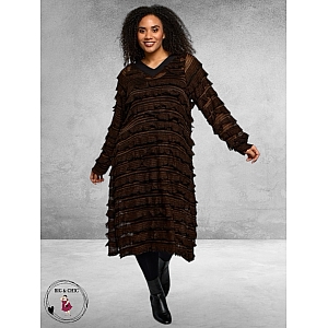 STUDIO Jurk Edith Brown